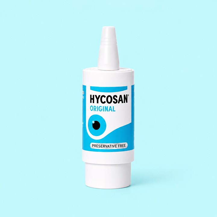 Bottle of Systane Ultra preservative-free eye drops
